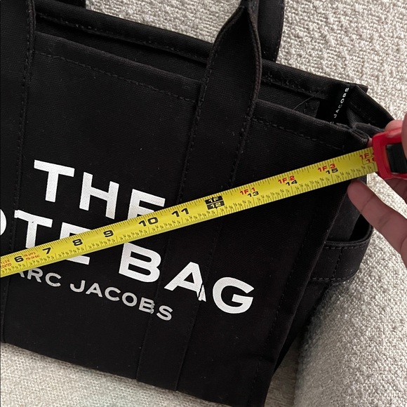 Marc Jacobs Black Canvas Tote Bag - Picture 11 of 14